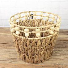 Lade das Bild in den Galerie-Viewer, 3er Set Aufbewahrungskorb Naturfasern Braun Übertopf modern Korbset Dekokorb