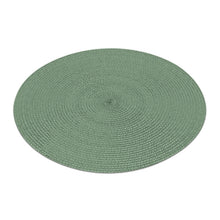 Lade das Bild in den Galerie-Viewer, 4er Set Platzset Grün 35 cm Tischset Tischdeko Unterlage