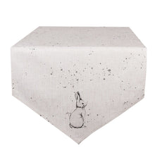 Lade das Bild in den Galerie-Viewer, Tischläufer Ostern Beige Grau Osterhase Osterdeko modern 160 cm Baumwolltischläufer