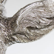 Lade das Bild in den Galerie-Viewer, Hirschbüste Silber XXL modern Dekohirsch Hirsch Deko Dekofigur