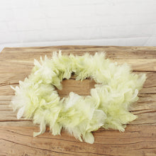 Lade das Bild in den Galerie-Viewer, Federkranz Lindgrün 35 cm Dekokranz Kranz Tischdeko Ostern Osterdekoration