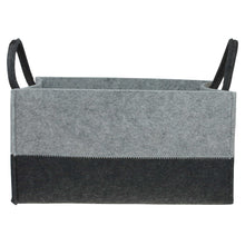 Lade das Bild in den Galerie-Viewer, Filzkorb rechteckig modern verschiede Größen oder im Set