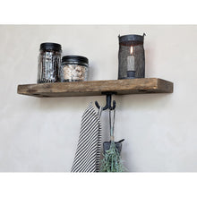 Lade das Bild in den Galerie-Viewer, Regalbrett Schiffsleiter Holz Braun