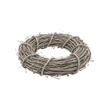 Lade das Bild in den Galerie-Viewer, Dekokranz Naturmaterial Holz Braun 30 cm Kranz