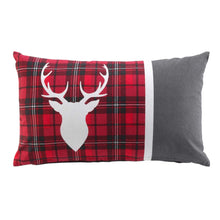 Lade das Bild in den Galerie-Viewer, Dekokissen 30x50 cm mit Inlet beige gold-glänzend Sofakissen Zierkissen mit Fransen