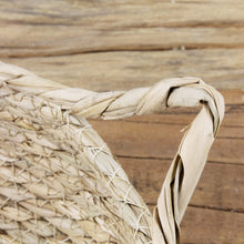 Lade das Bild in den Galerie-Viewer, 3er Set Strohkorb Braun