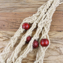 Lade das Bild in den Galerie-Viewer, Blumenampel Makramee Braun