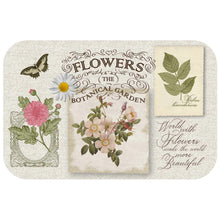 Lade das Bild in den Galerie-Viewer, 4er Set Platzset eckig vintage Blumen