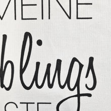 Lade das Bild in den Galerie-Viewer, 4er Set Platzset Lieblingsgäste Weiß