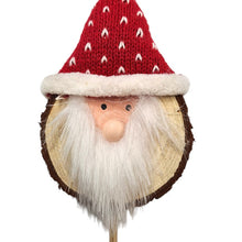 Lade das Bild in den Galerie-Viewer, 2er Set Dekostecker Nikolauskopf