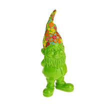 Lade das Bild in den Galerie-Viewer, Gartenzwerg Pink oder Grün modern 30cm Dekozwerg Zwerg Gartendeko Dekofigur