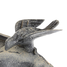 Lade das Bild in den Galerie-Viewer, Vogeltränke Kuststoff grau