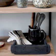 Lade das Bild in den Galerie-Viewer, Backsteinform quadratisch Schwarz