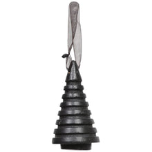 Lade das Bild in den Galerie-Viewer, 3er Set Chirtsbaumhänger Baum Schwarz Holz