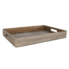Lade das Bild in den Galerie-Viewer, Holztablett Grau