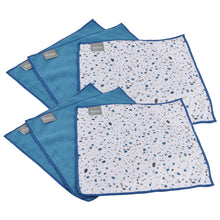 Lade das Bild in den Galerie-Viewer, 6er Set Spültuch Putztuch Blau