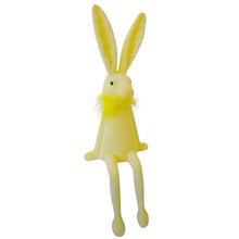 Lade das Bild in den Galerie-Viewer, Kantenhocker Osterhase Gelb 37 cm Dekohase Osterdeko Deko Ostern