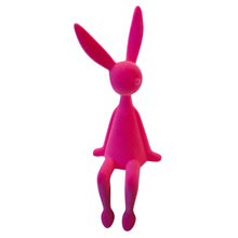 Lade das Bild in den Galerie-Viewer, Kantenhocker Osterhase Pink 29 cm Dekohase Osterdeko Deko Ostern