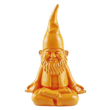 Lade das Bild in den Galerie-Viewer, Dekozwerg Yoga Gelb od. Orange 19 cm Zwerg Yogazwerg Gartenzwerg modern Dekofigur