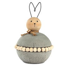 Lade das Bild in den Galerie-Viewer, Betonhase mit Perlengürtel 12 oder 15 cm