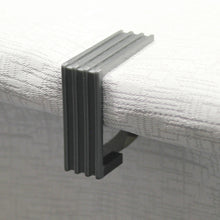 Lade das Bild in den Galerie-Viewer, 4er Set Tischdeckenhalter Schwarz