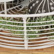 Lade das Bild in den Galerie-Viewer, Adventskranz Metall Weiß