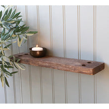 Lade das Bild in den Galerie-Viewer, Regalbrett Schiffsleiter Holz Braun