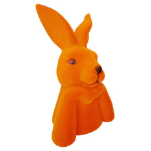 Lade das Bild in den Galerie-Viewer, Hasenbüste Orange 29 cm Dekohase Osterdeko Deko Ostern Osterhase