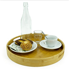 Lade das Bild in den Galerie-Viewer, Holztablett Bambus 30 cm