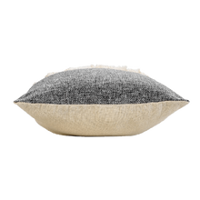 Lade das Bild in den Galerie-Viewer, Dekokissen Jute Baumwolle Beige Grau 30 x 50 cm