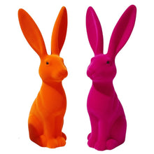 Lade das Bild in den Galerie-Viewer, Deko Osterhase sitzend Orange 30 cm Dekohase Osterdeko Deko Ostern