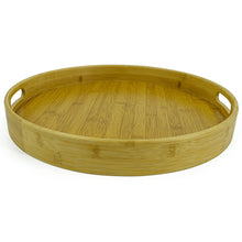 Lade das Bild in den Galerie-Viewer, Holztablett Bambus 30 cm