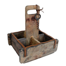 Lade das Bild in den Galerie-Viewer, Flaschenträger 4er Antik Ziegelform