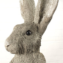 Lade das Bild in den Galerie-Viewer, XXL Osterhase Dekohase Grau 52 cm Hase Osterdeko Dekoration Ostern
