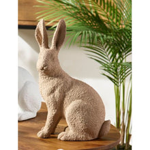 Lade das Bild in den Galerie-Viewer, Osterhase Taupe 28 cm Dekohase Osterdeko Ostern