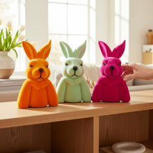 Lade das Bild in den Galerie-Viewer, Hasenbüste Orange 29 cm Dekohase Osterdeko Deko Ostern Osterhase