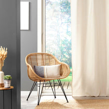 Lade das Bild in den Galerie-Viewer, Dekokissen Jute Baumwolle Beige Grau 30 x 50 cm