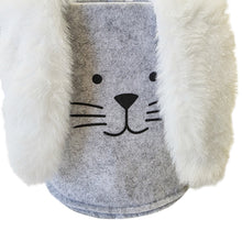 Lade das Bild in den Galerie-Viewer, 2er Set Geschenkkorb Ostern Hase Filz Osterkorb Osternest Filzkorb Osterhase