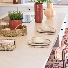 Lade das Bild in den Galerie-Viewer, 2er Set Serviettenkorb Naturfasern braun Serviettenhalter modern Serviettenaufbewahrung