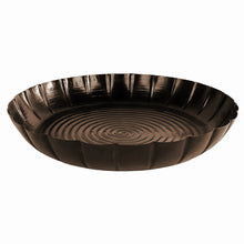 Lade das Bild in den Galerie-Viewer, Dekotablett Metall Schwarz 34 cm