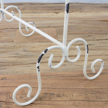 Lade das Bild in den Galerie-Viewer, Schmuckständer Altweiß Shabby Chic Schmuckhalter Schmuckorganizer Weiß Landhaus