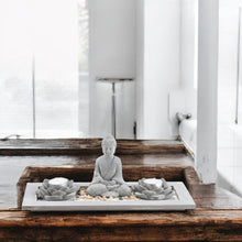Lade das Bild in den Galerie-Viewer, Zen Garten Set Zement Grau