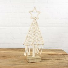 Lade das Bild in den Galerie-Viewer, Dekobaum Makramee Beige Braun