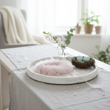 Lade das Bild in den Galerie-Viewer, Federkranz Rosa 18 cm Dekokranz Osterdeko Deko Ostern Kranz