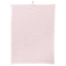 Lade das Bild in den Galerie-Viewer, 2er Set Geschirrtücher Altrosa Baumwolle unifarben modern Küchentuch Abtrockentuch