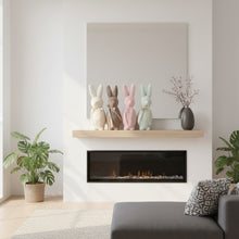 Lade das Bild in den Galerie-Viewer, Deko Osterhase mit Schleife Weiß 41 cm Dekohase Osterdeko Deko Ostern