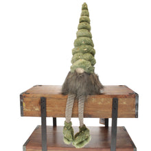 Lade das Bild in den Galerie-Viewer, Kantenhocker Wichtel groß Grün