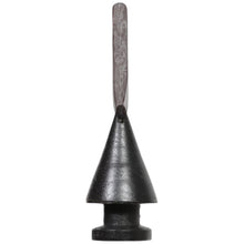 Lade das Bild in den Galerie-Viewer, 3er Set Chirtsbaumhänger Baum Schwarz Holz