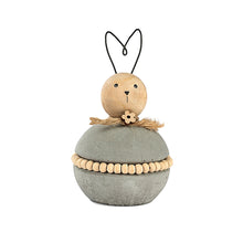 Lade das Bild in den Galerie-Viewer, Betonhase mit Perlengürtel 12 oder 15 cm