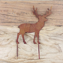 Lade das Bild in den Galerie-Viewer, 3er Set Dekostecker Weihnachten Rost